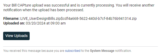 upload file receipt example