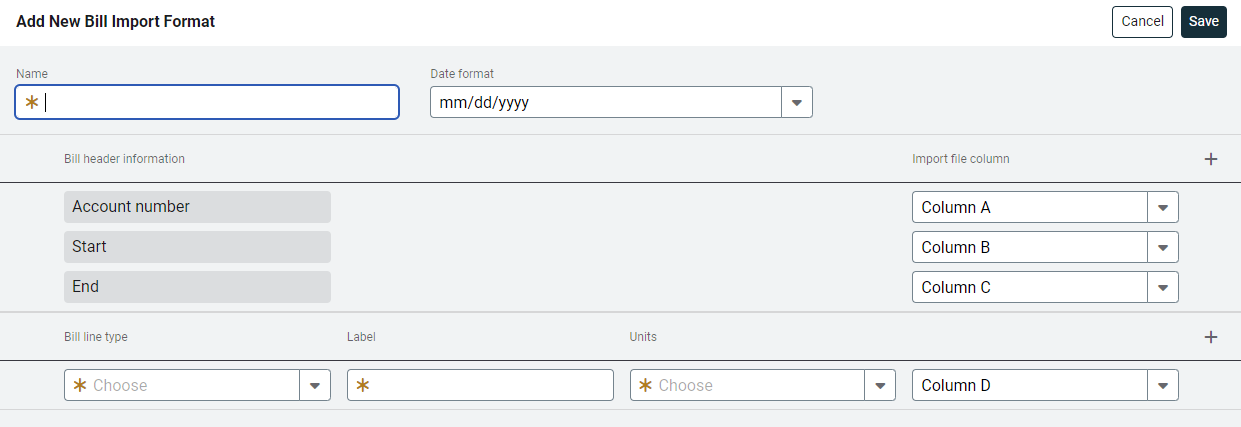 Import setup